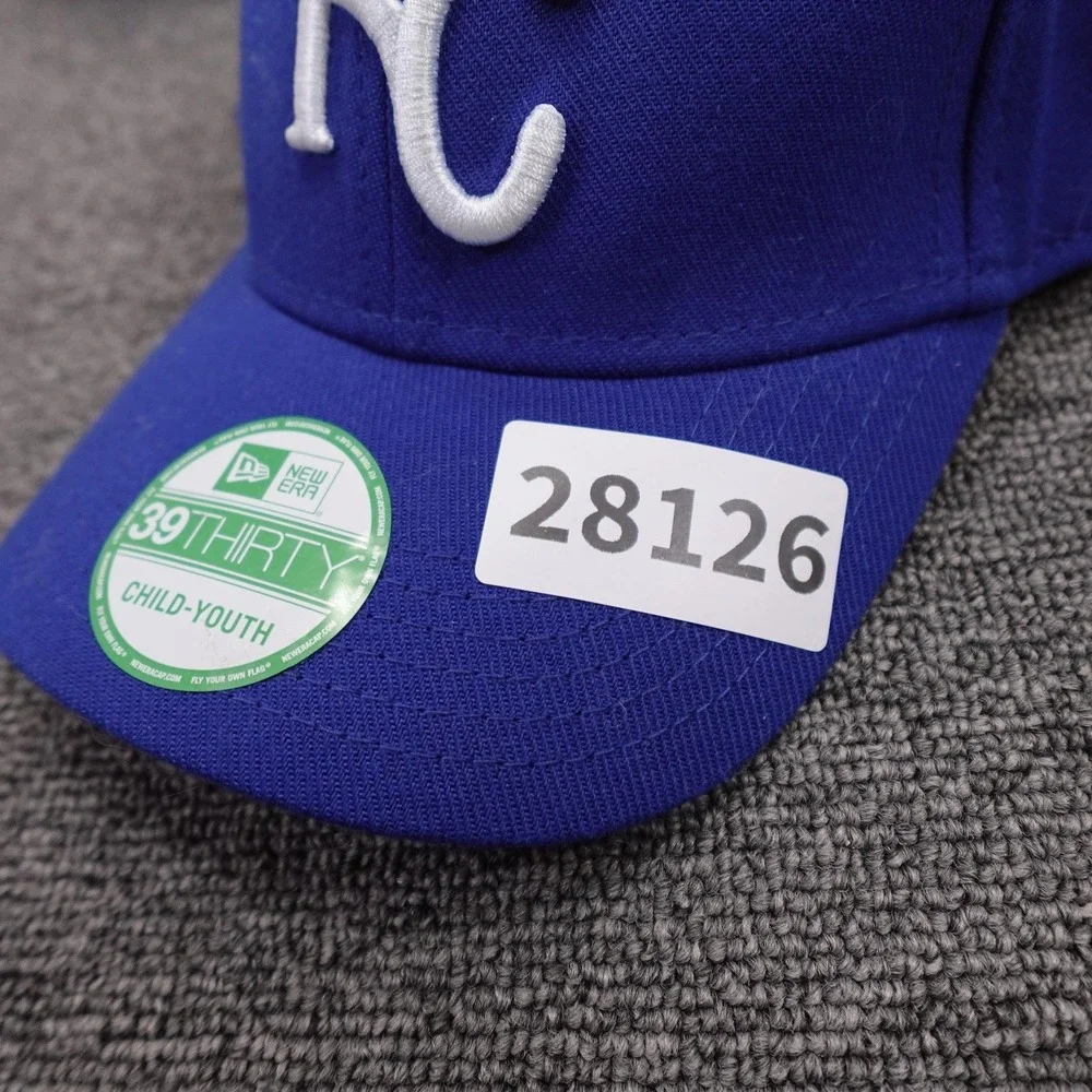 Kansas City Royals Hat Cap Fitted Boys One Size MLB Baseball 39THIRTY New Era